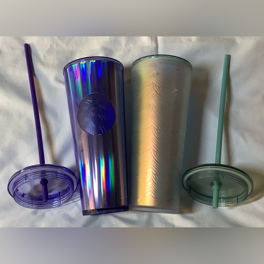 LOT OF 2 STARBUCKS CUPS